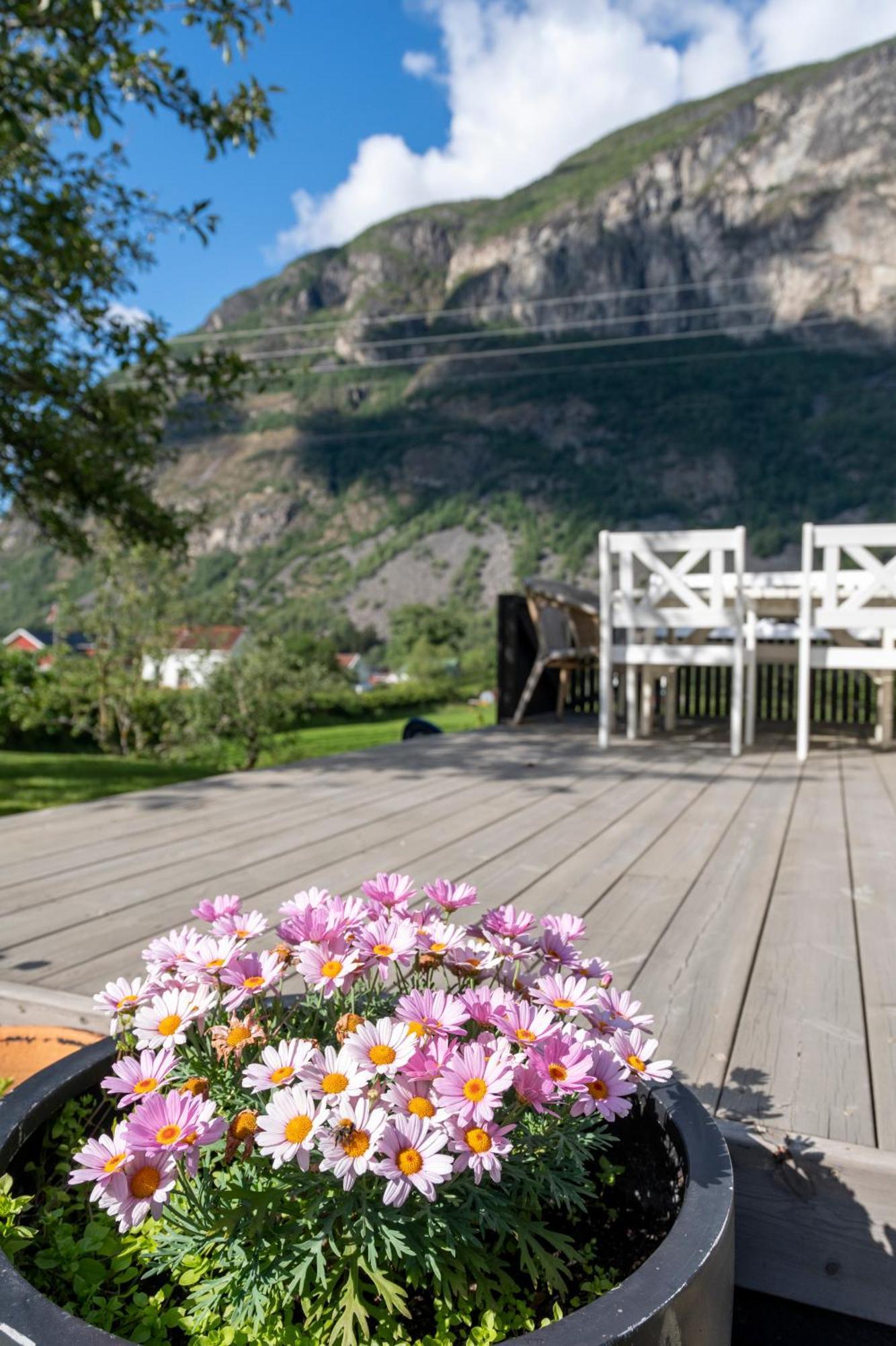 Jordeplegarden Holiday Home - Part Of A Farm - Two Buildings - Close To Flam Lærdalsøyri Dış mekan fotoğraf