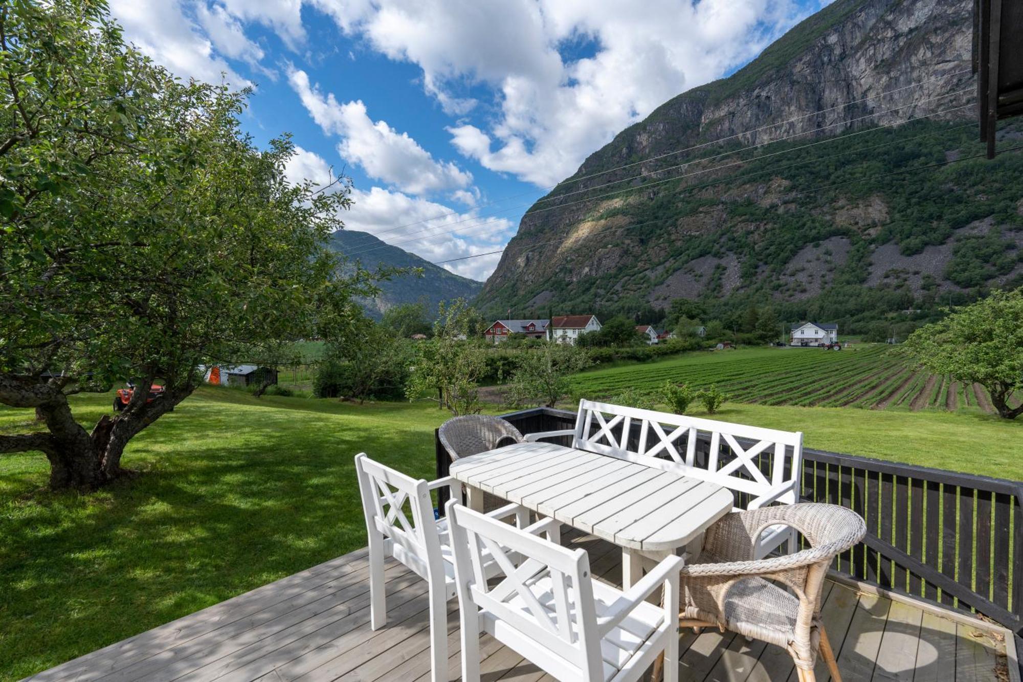 Jordeplegarden Holiday Home - Part Of A Farm - Two Buildings - Close To Flam Lærdalsøyri Dış mekan fotoğraf